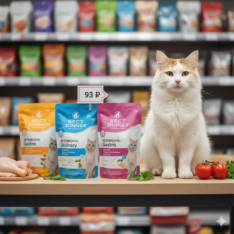Best Dinner ВетПрофи — линейка спец-рационов!