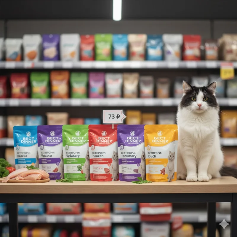 Паучи Award — 6 вкусов по цене 73 ₽/шт.